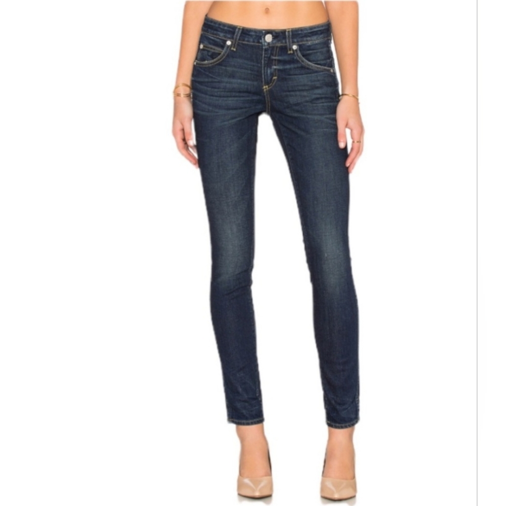AMO Stix Jeans in True Blue Size 25 Western Rodeo Cowgirl